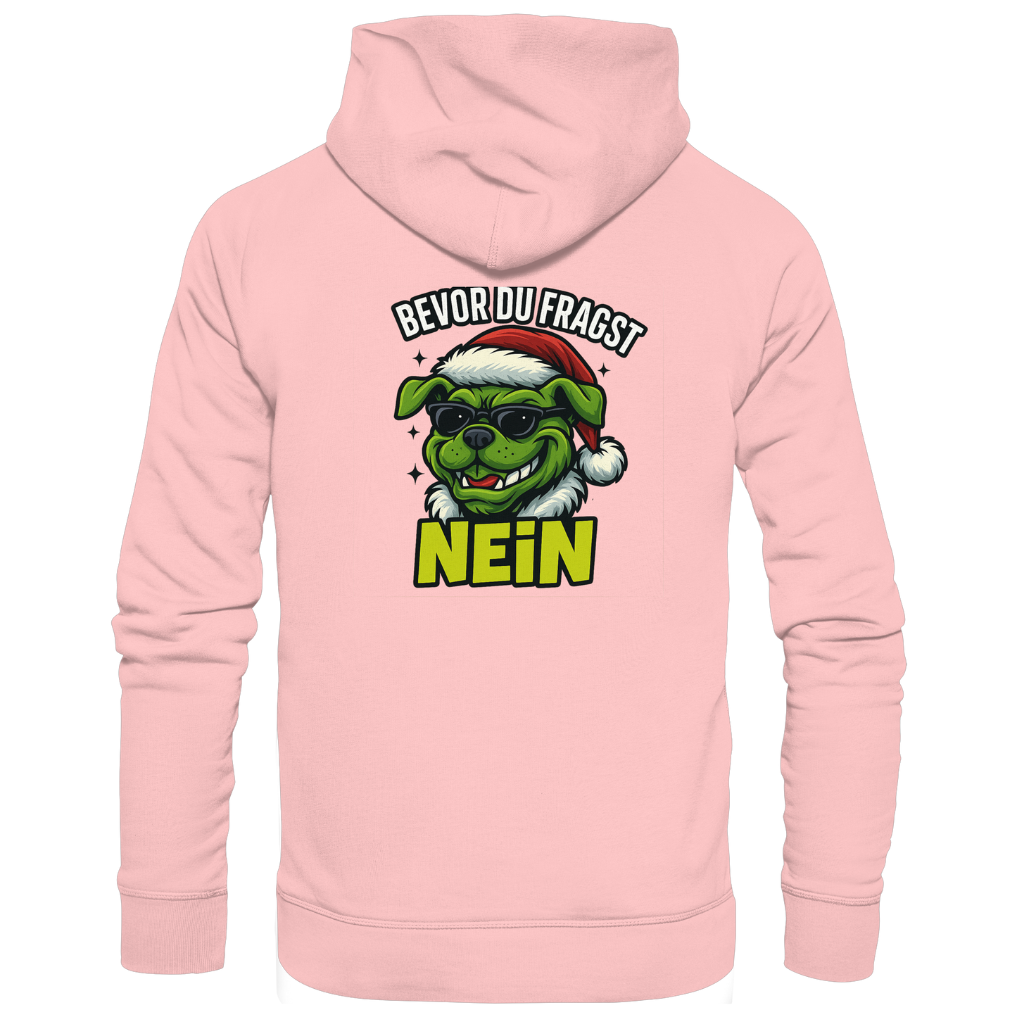 Premium Pfotenpoesie Unisex Hoodie Bevor du fragst: Nein
