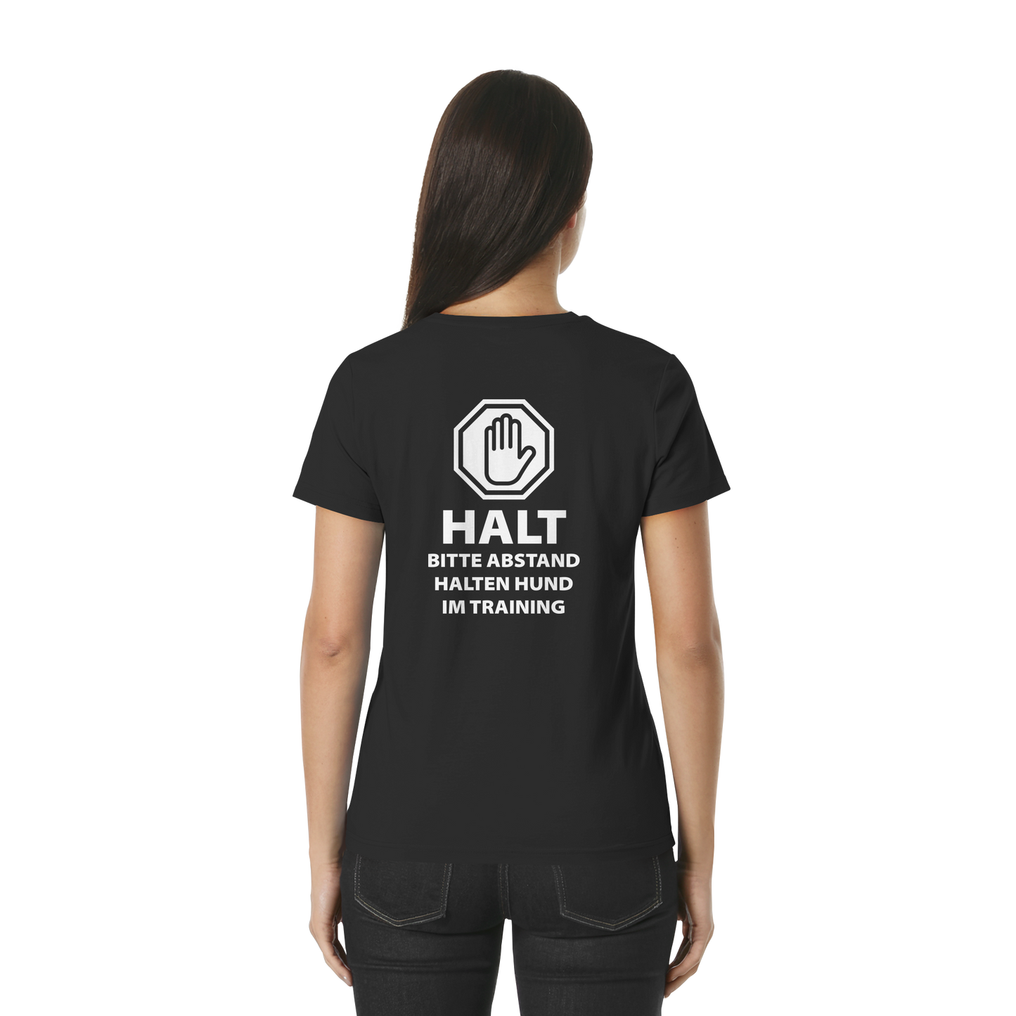 Premium Pfotenpoesie Shirt Halt