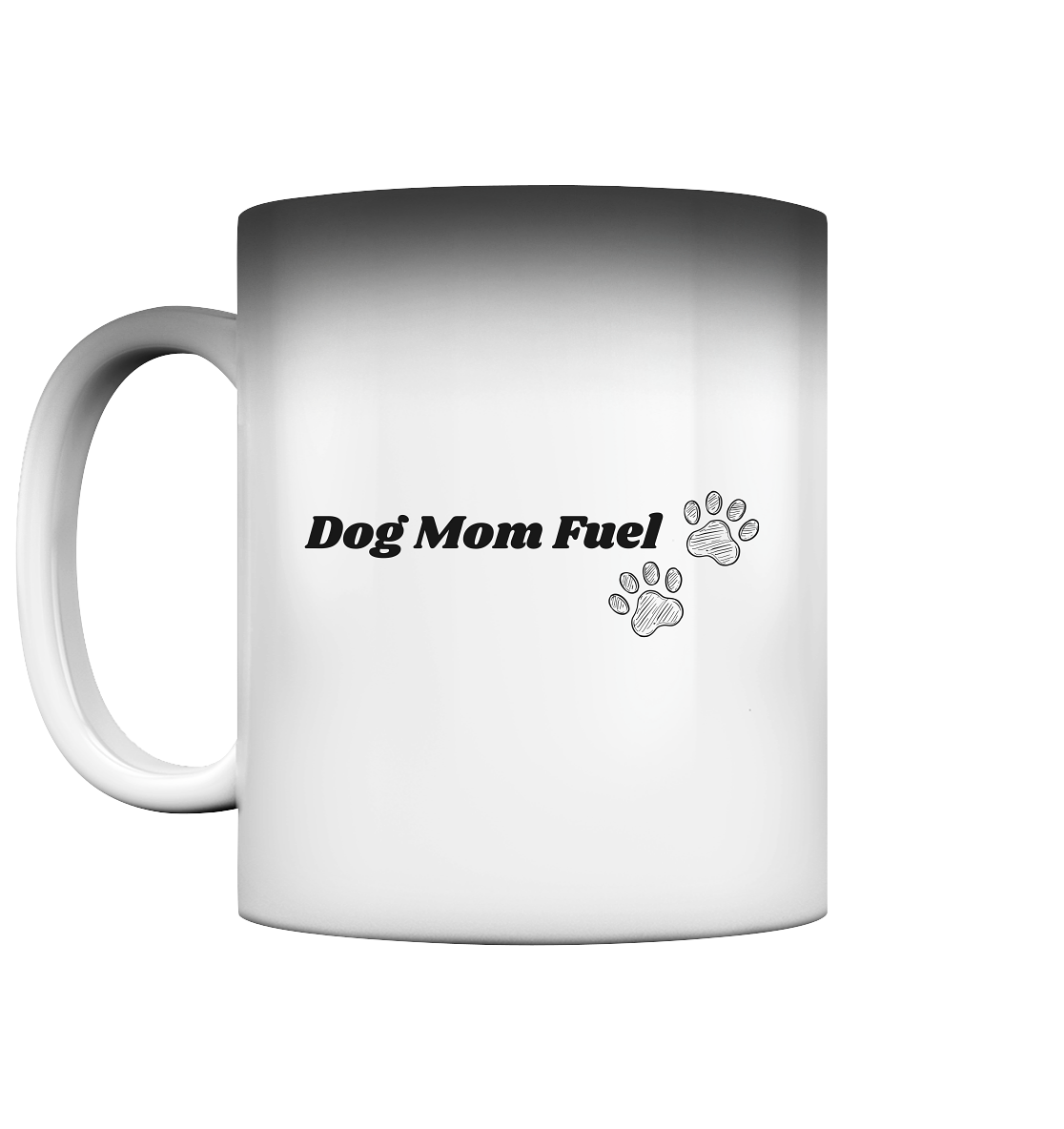 Premium Pfotenpoesie Magic Tasse Dog Mom Fuel