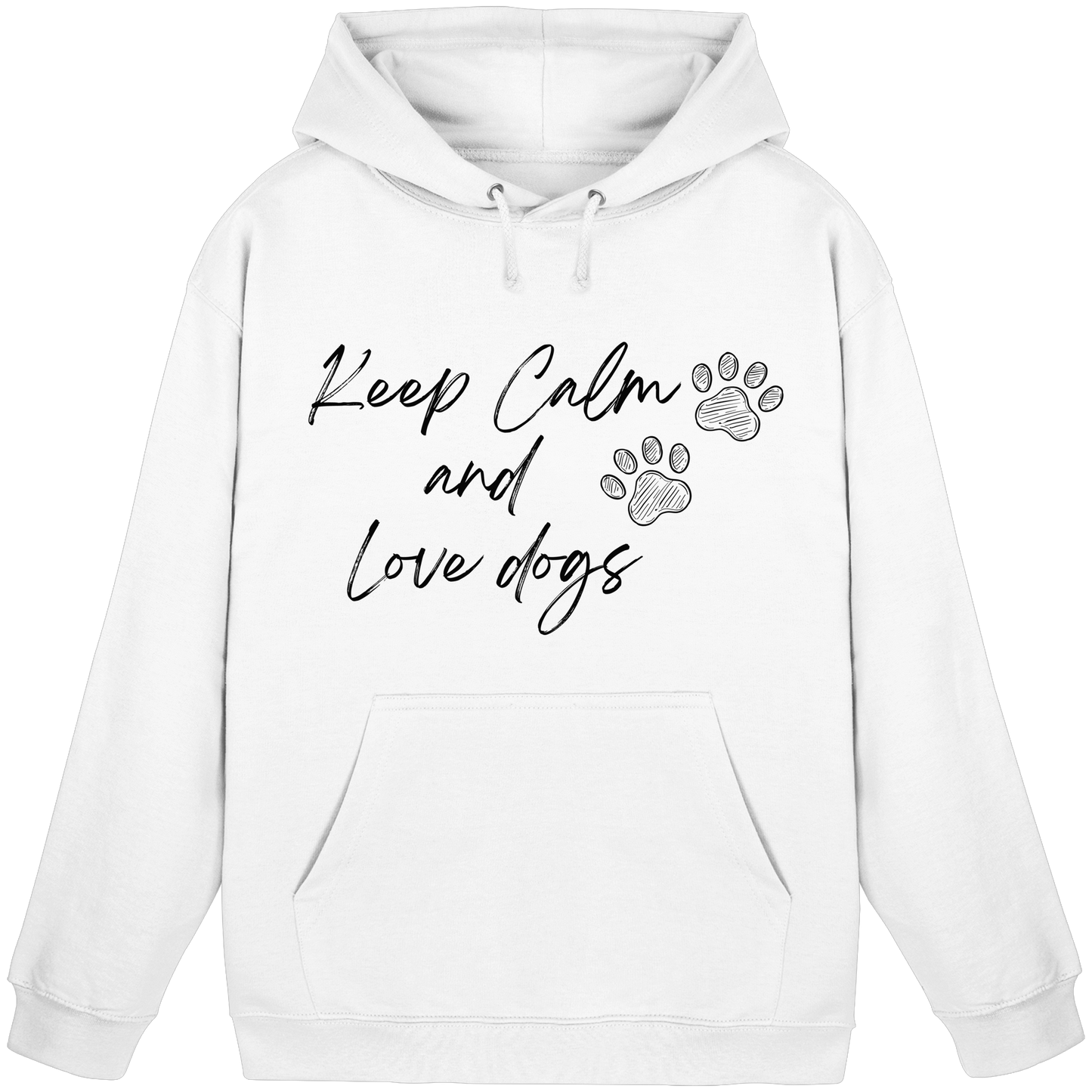 Premium Pfotenpoesie Hoodie Love dogs