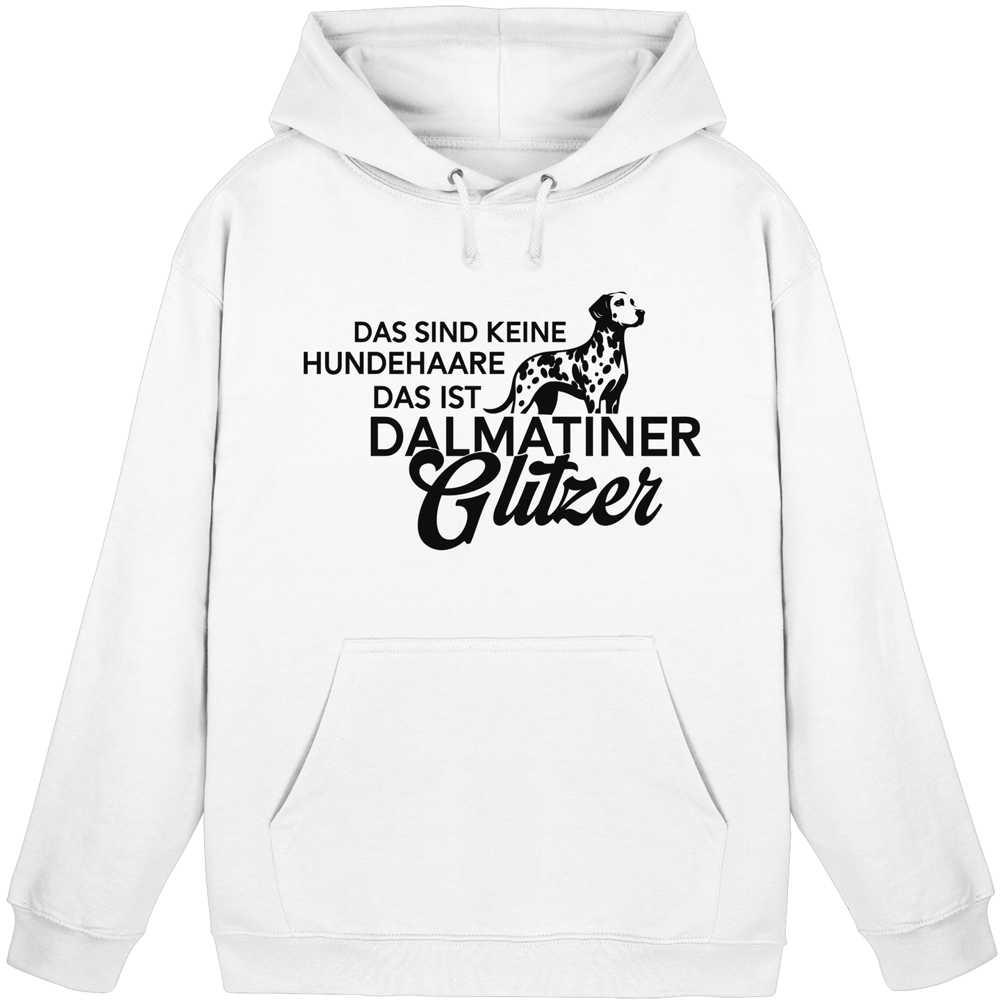 Premium Pfotenpoesie Hoodie Das ist Kein Glitzer
