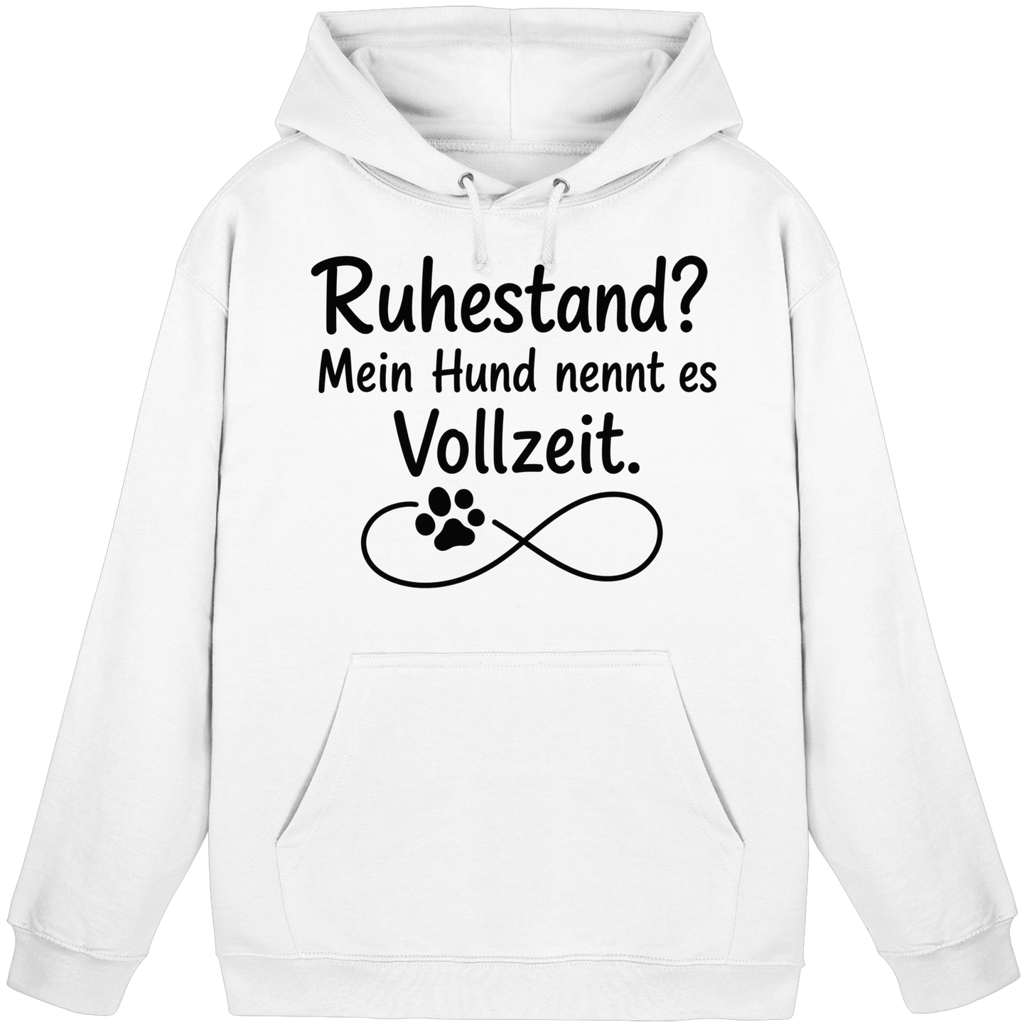 Mein Hund nennt es Vollzeit Unisex Hoodie