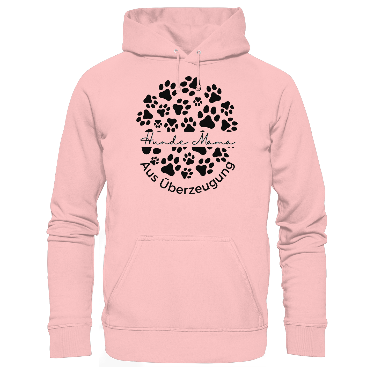 Premium Pfotenpoesie Hoodie Hunde Mama
