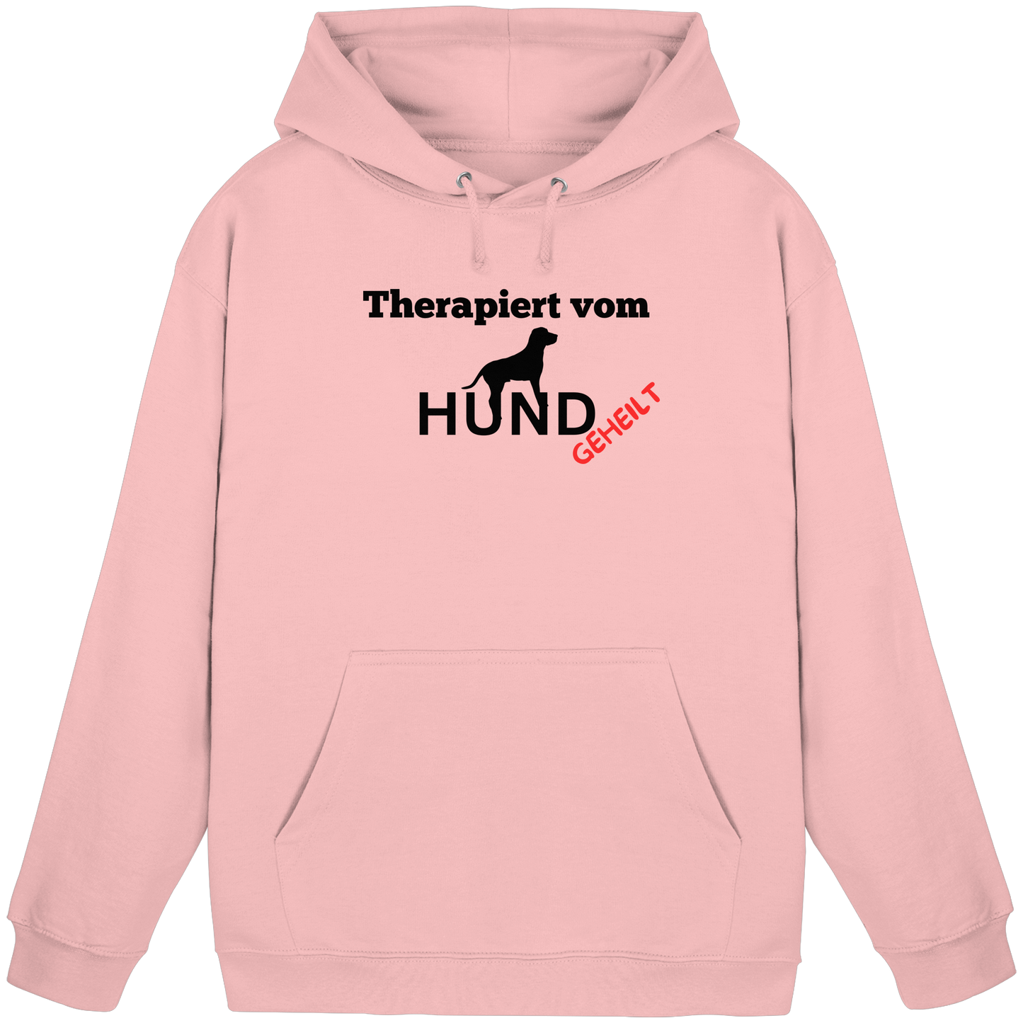 Premium Pfotenpoesie Hoodie Therapiert von Hund