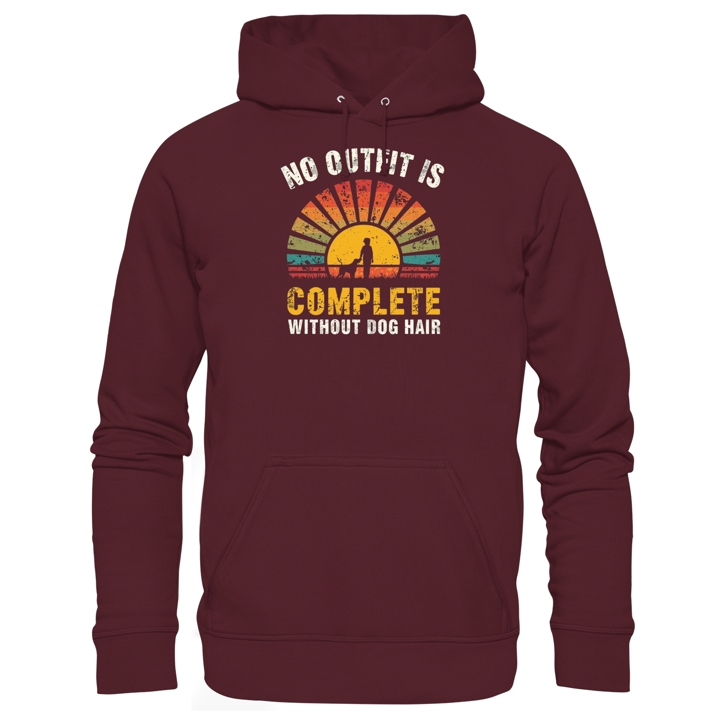 Premium Pfotenpoesie Hoodie No Outfit is Complete Without Dod Hair