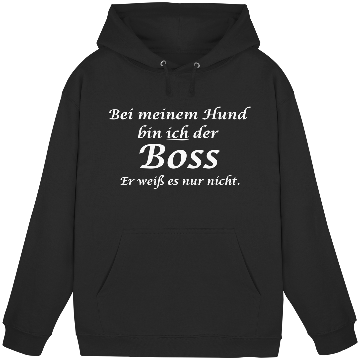 Premium Pfotenpoesie Hoodie Ich bin der Boss