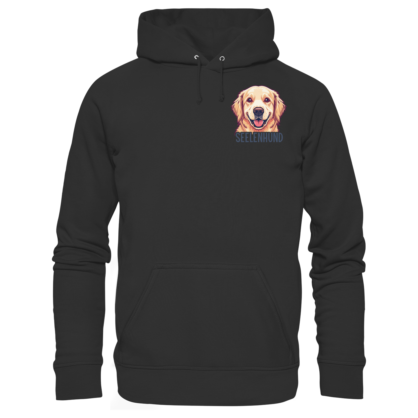 Premium Pfotenpoesie Hoodie Seelenhund