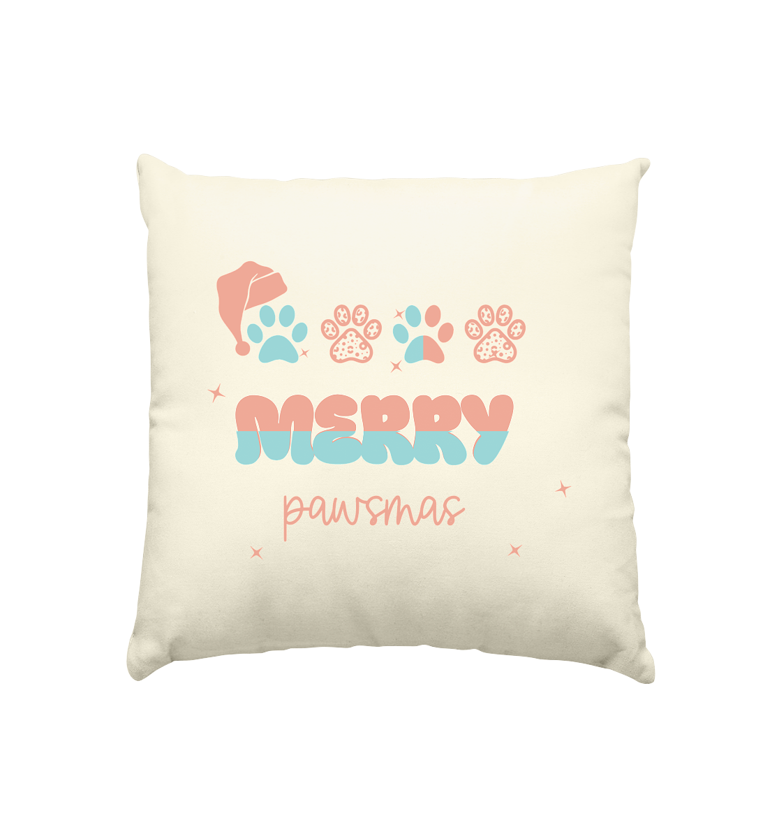 Premium Pfotenpoesie Kissen Merry pawsmas