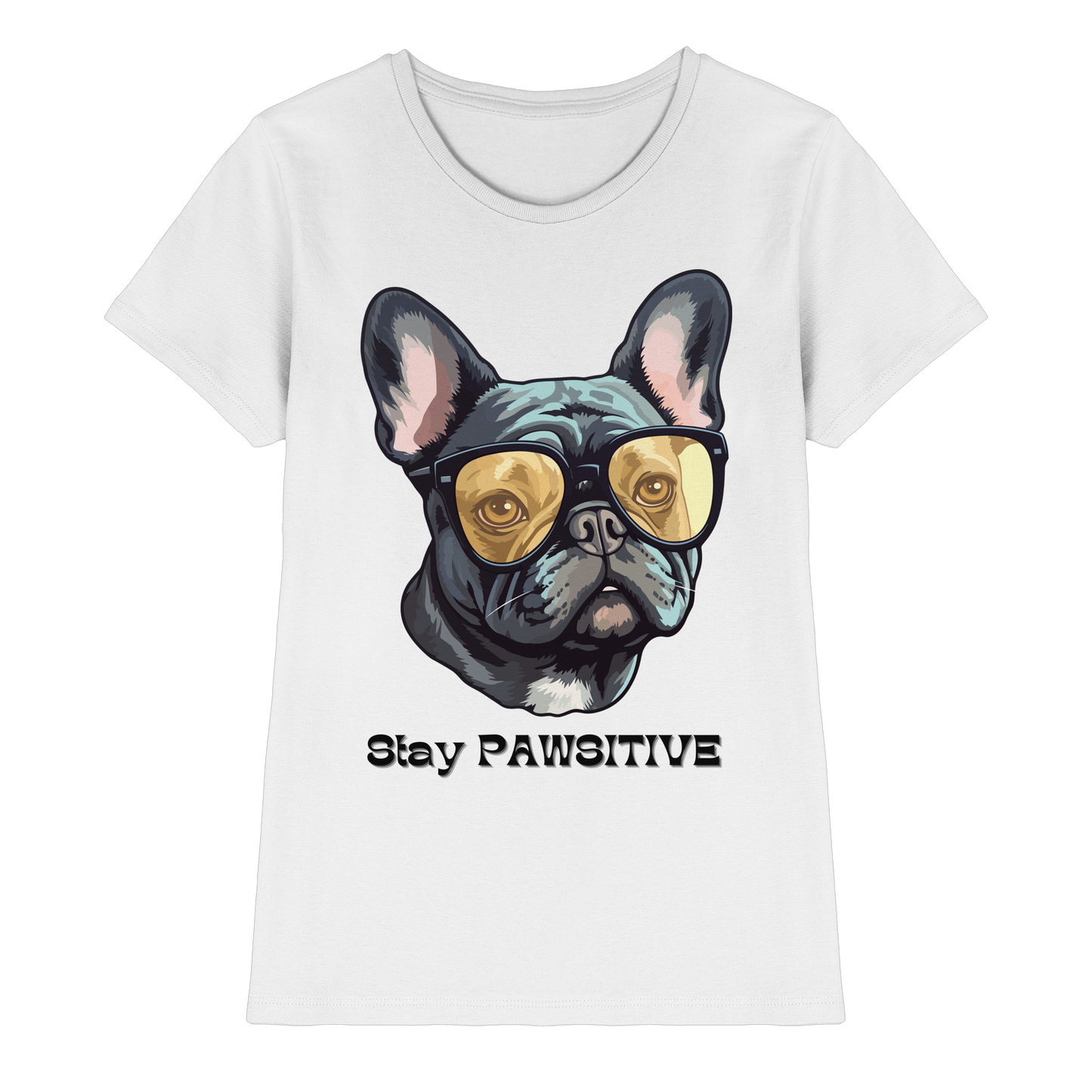 Premium Pfotenpoesie Shirt Stay Pawsitive
