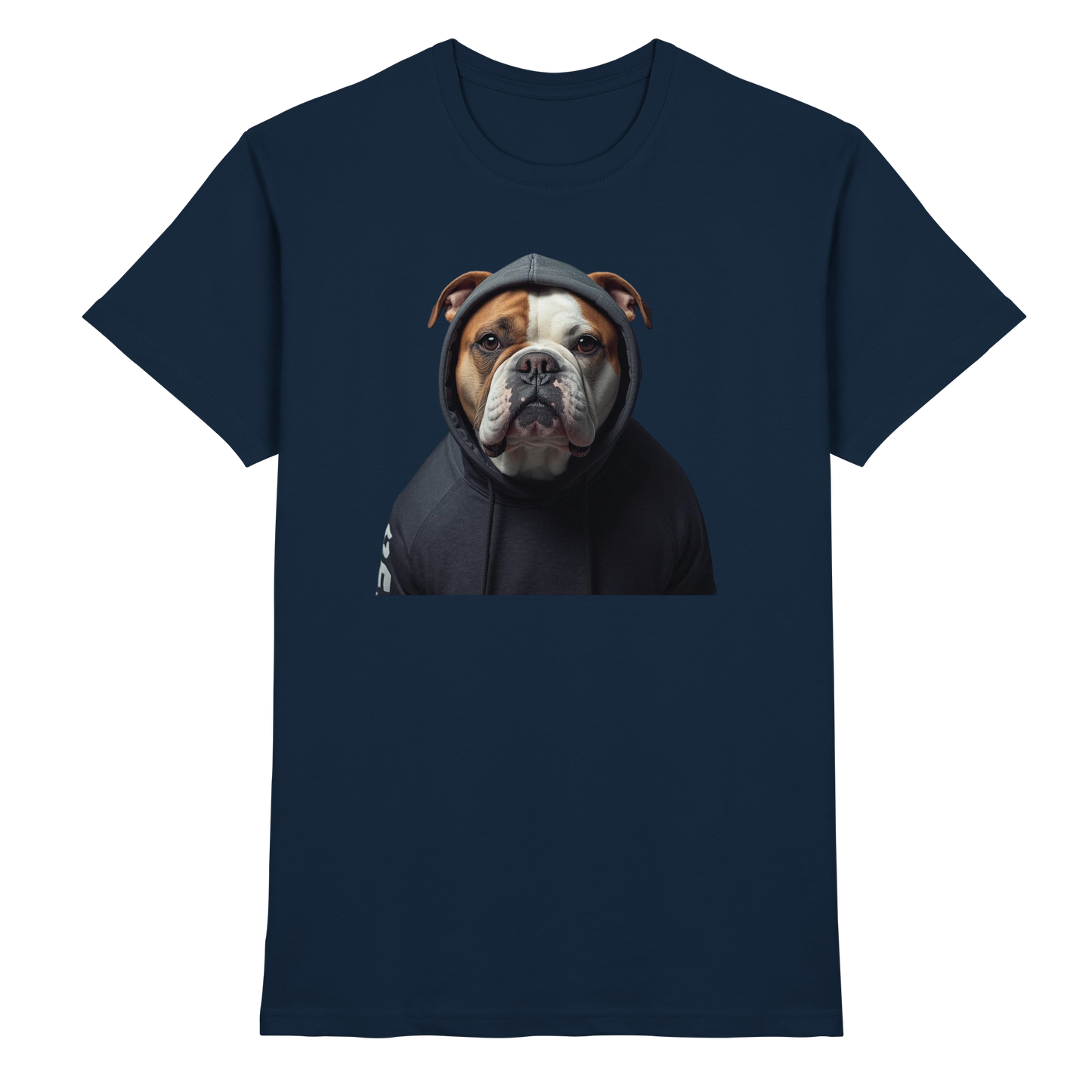 Premium Pfotenpoesie T-Shirt Amarican Bulldog