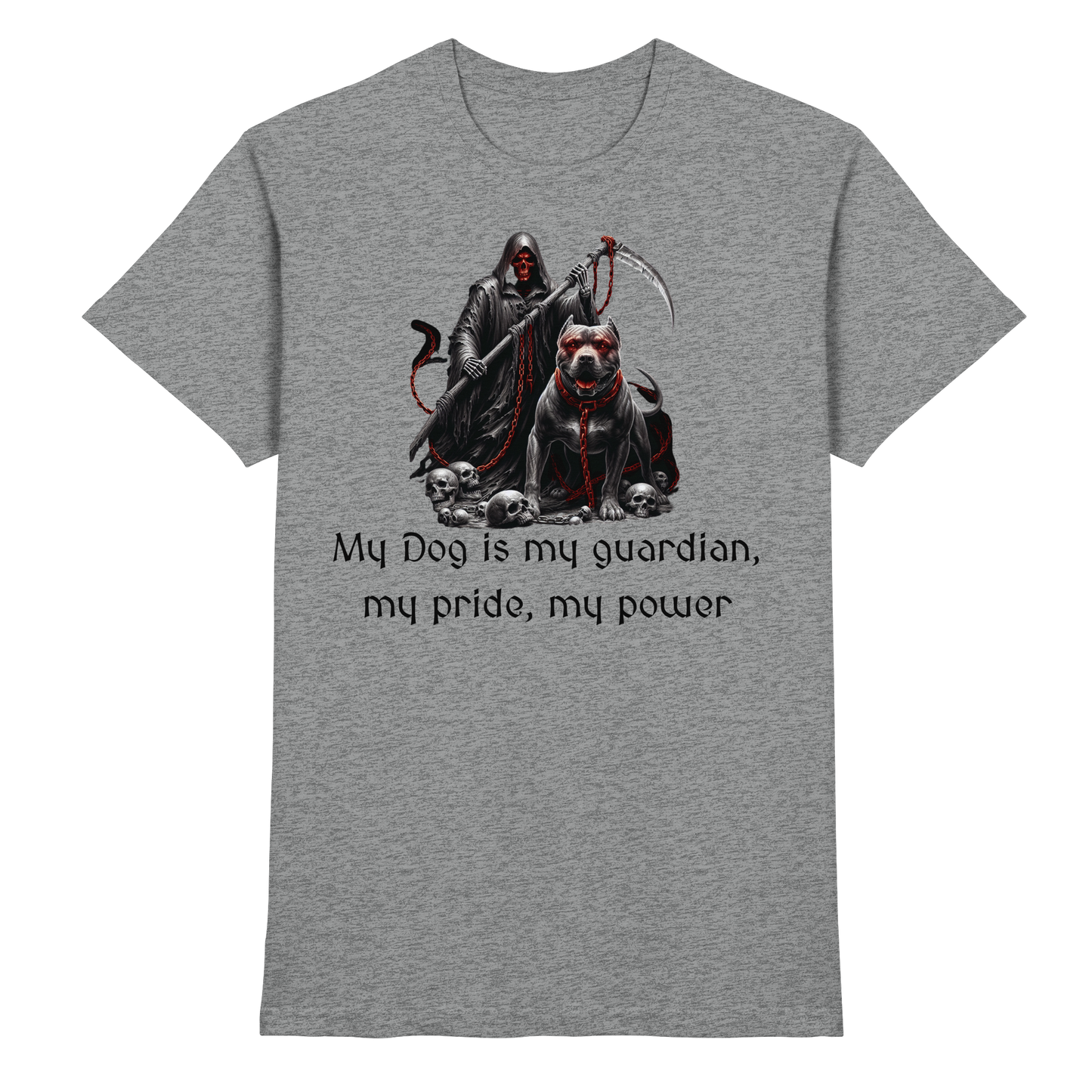 Premium Pfotenpoesie T-Shirt My Guardian