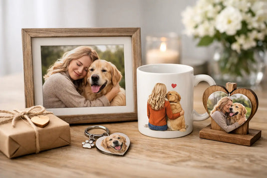 Personalisiertes Frauchen-Geschenk mit Herz