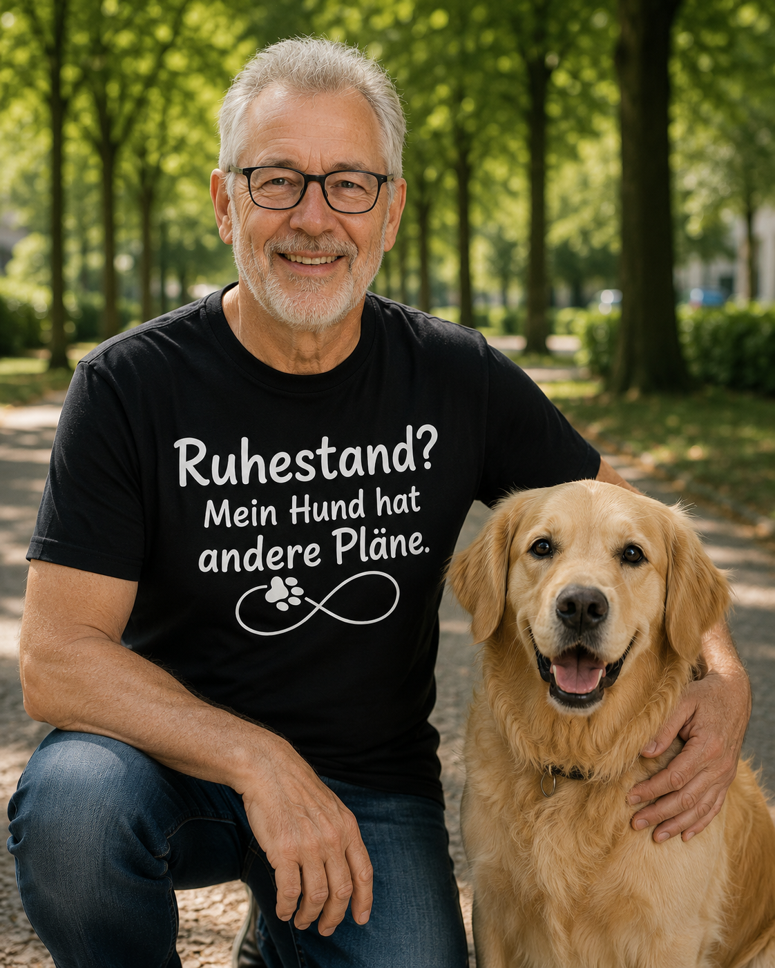 Ruhestand? Mein Hund hat andere Pläne Shirt