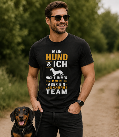 Mein Hund Und Ich Unisex Shirt