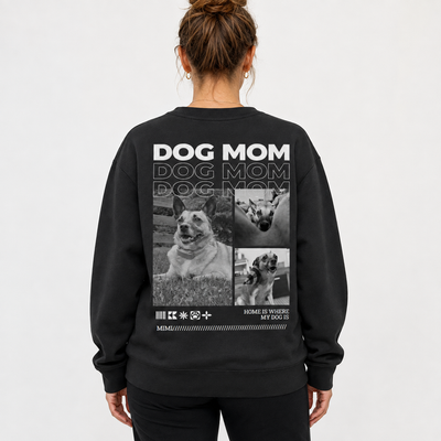 Personalisiertes Sweatshirt mit deinem Hundefoto