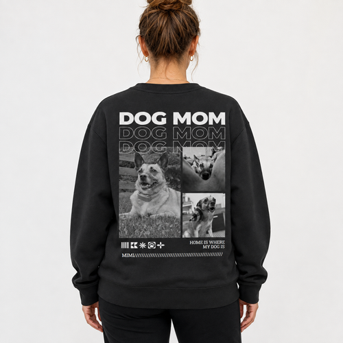 Personalisiertes Sweatshirt mit deinem Hundefoto