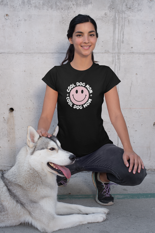 Premium Pfotenpoesie Shirt Cool Dog Mom