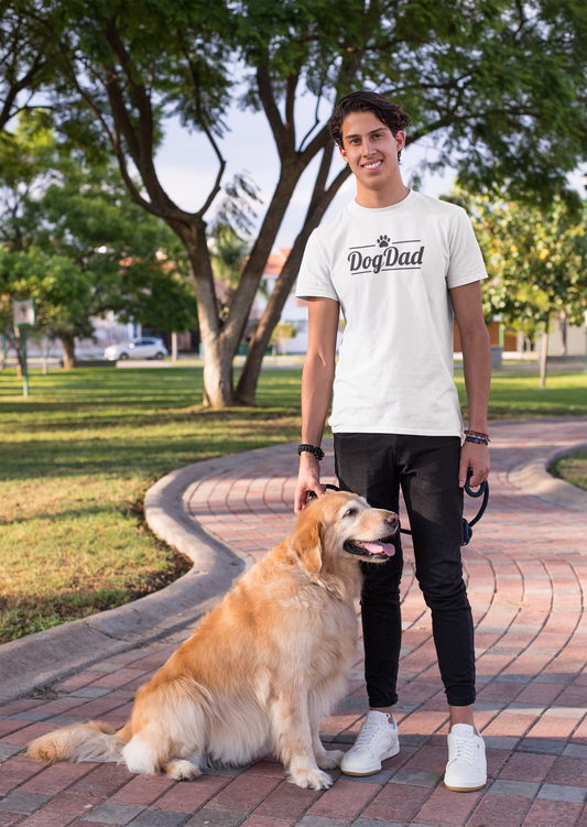 Premium Pfotenpoesie T-Shirt Dog Dad