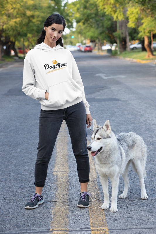 Premium Pfotenpoesie Hoodie Dog Mom