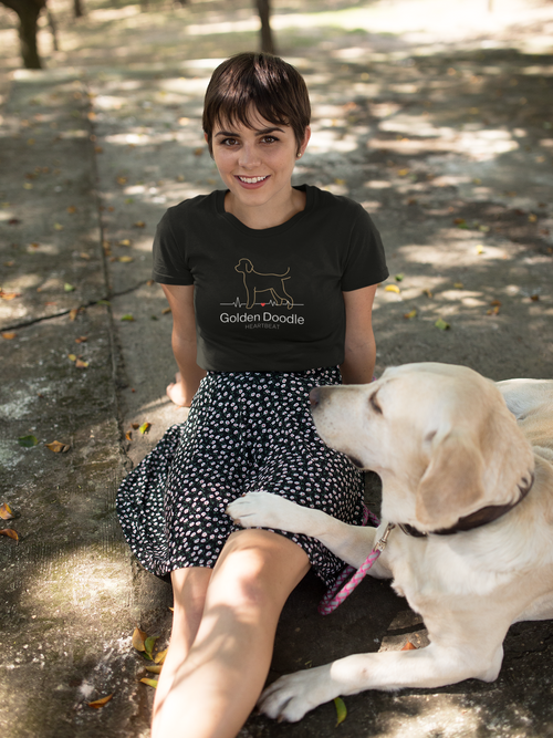 Golden Doodle Premium Damen Shirt