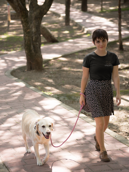 Premium Pfotenpoesie Shirt Golden Doodle