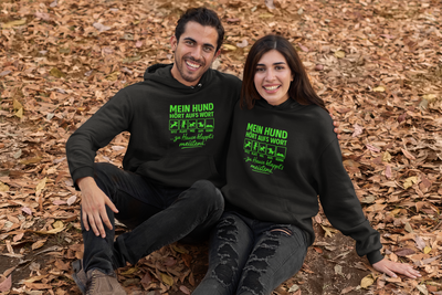 Mein Hund Hört Aufs Wort Premium Unisex Hoodie