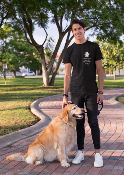 Menschen Sind Ok Hunde Sind Besser Premium  Herren Shirt