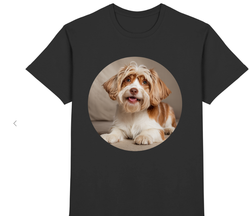 Premium Pfotenpoesie T-Shirt Personalisierbar