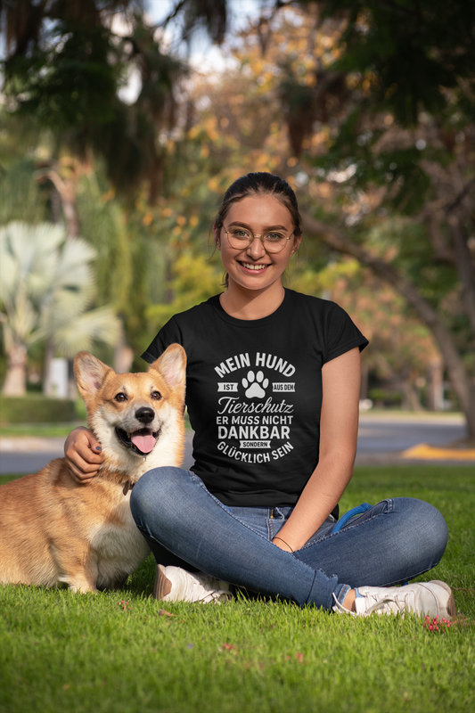 Premium Pfotenpoesie Shirt Tierschutz