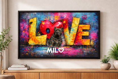 Personalisiertes Poster LOVE