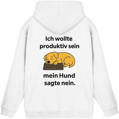 Ich wollte Produktiv sein Premium  Unisex Hoodie