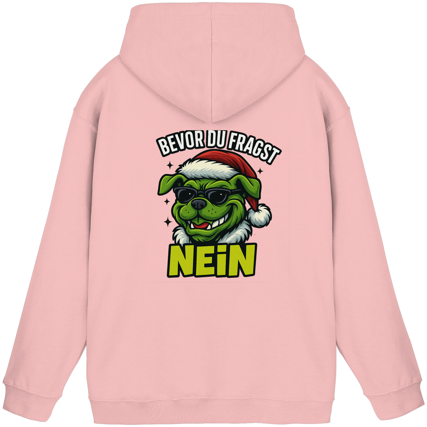 Premium Pfotenpoesie  Unisex Hoodie Bevor du fragst: Nein