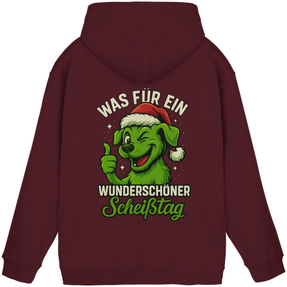 Was für ein wunderschöner Scheißtag Premium Unisex Hoodie