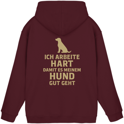 Ich Arbeite Hart Premium Unisex Hoodie