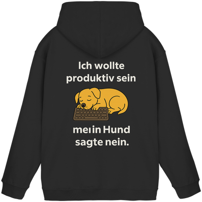 Ich wollte Produktiv sein Premium  Unisex Hoodie