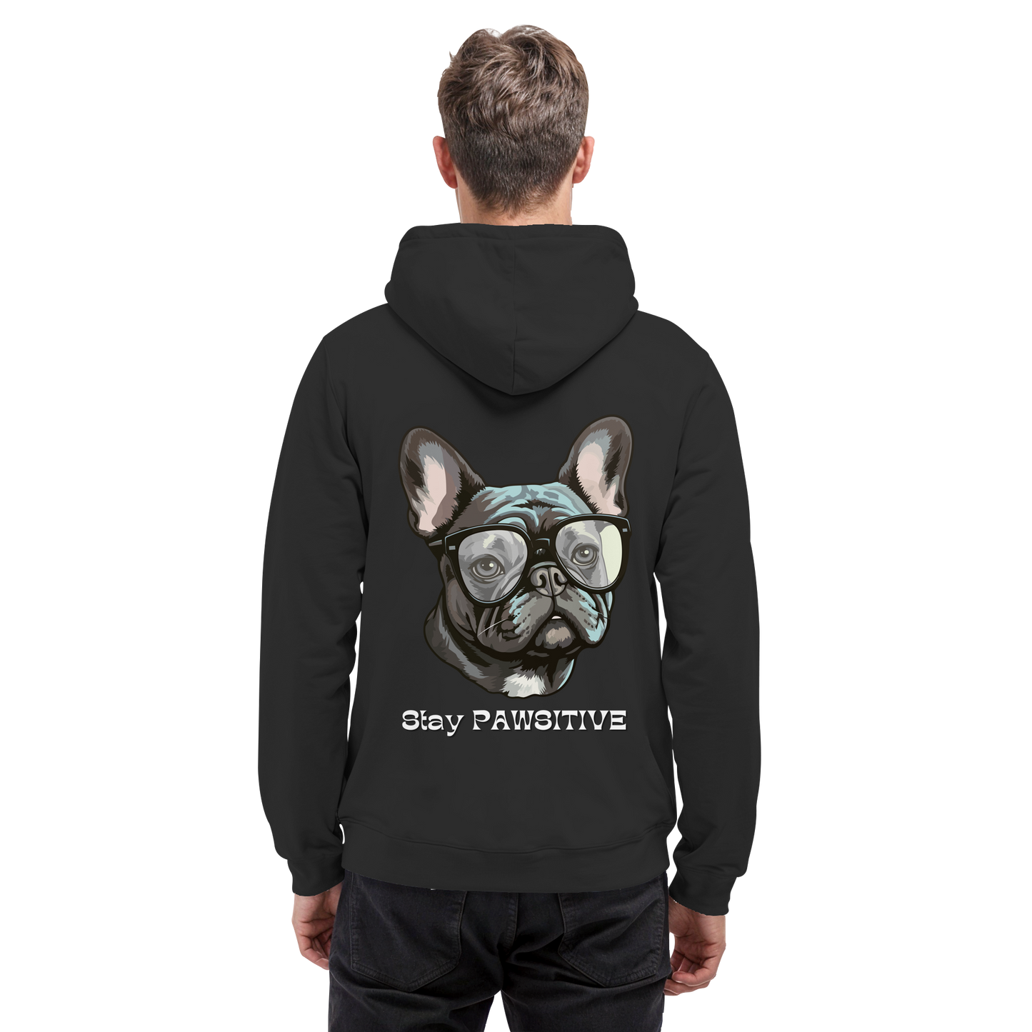Premium Pfotenpoesie  Hoodie Stay Pawsitive