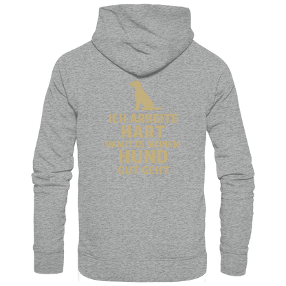 Ich Arbeite Hart Premium Unisex Hoodie