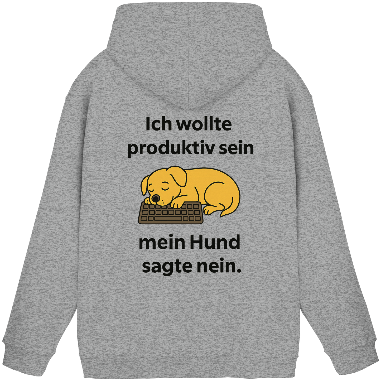 Premium Pfotenpoesie  Unisex Hoodie Ich wollte Produktiv sein