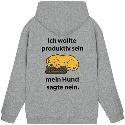 Ich wollte Produktiv sein Premium  Unisex Hoodie