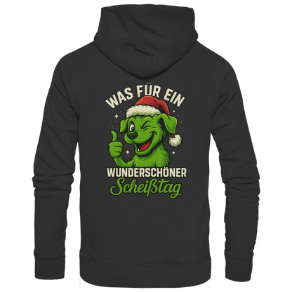 Was für ein wunderschöner Scheißtag Premium Unisex Hoodie
