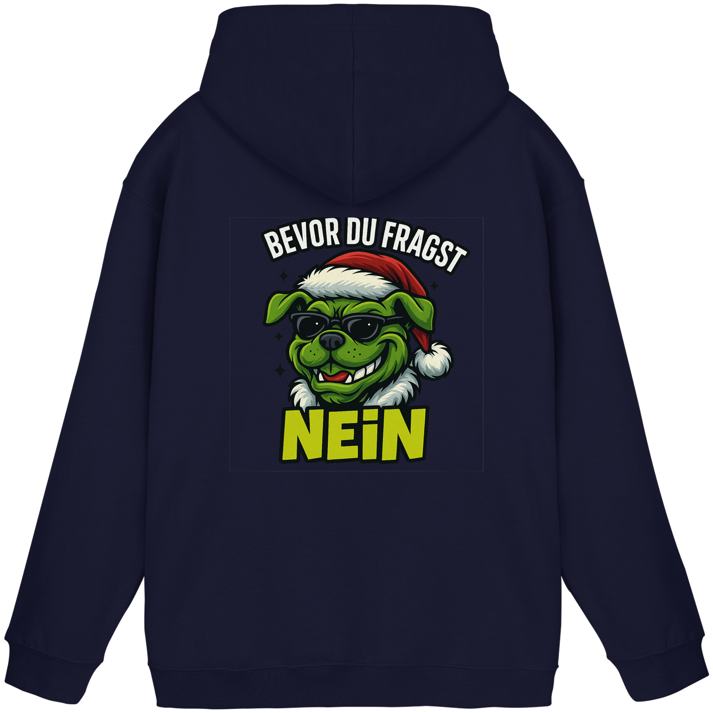 Premium Pfotenpoesie  Unisex Hoodie Bevor du fragst: Nein