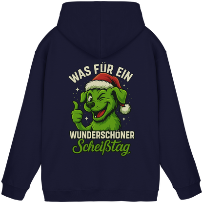 Was für ein wunderschöner Scheißtag Premium Unisex Hoodie