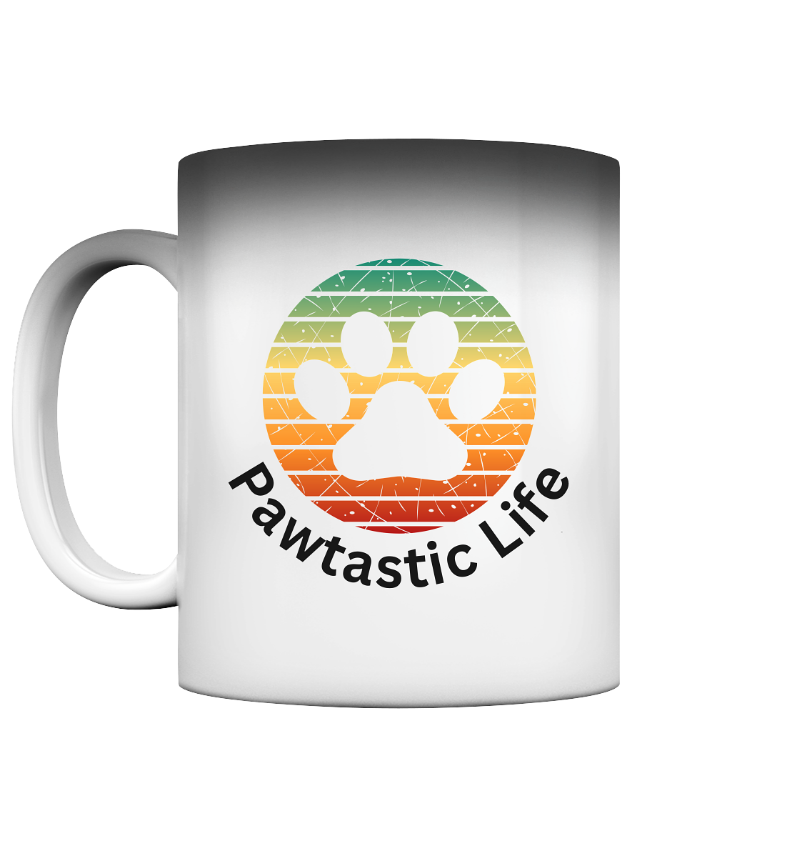 Premium Pfotenpoesie Magic Tasse Pawtastic Life