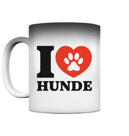 I Liebe Hunde Premium Magic Tasse
