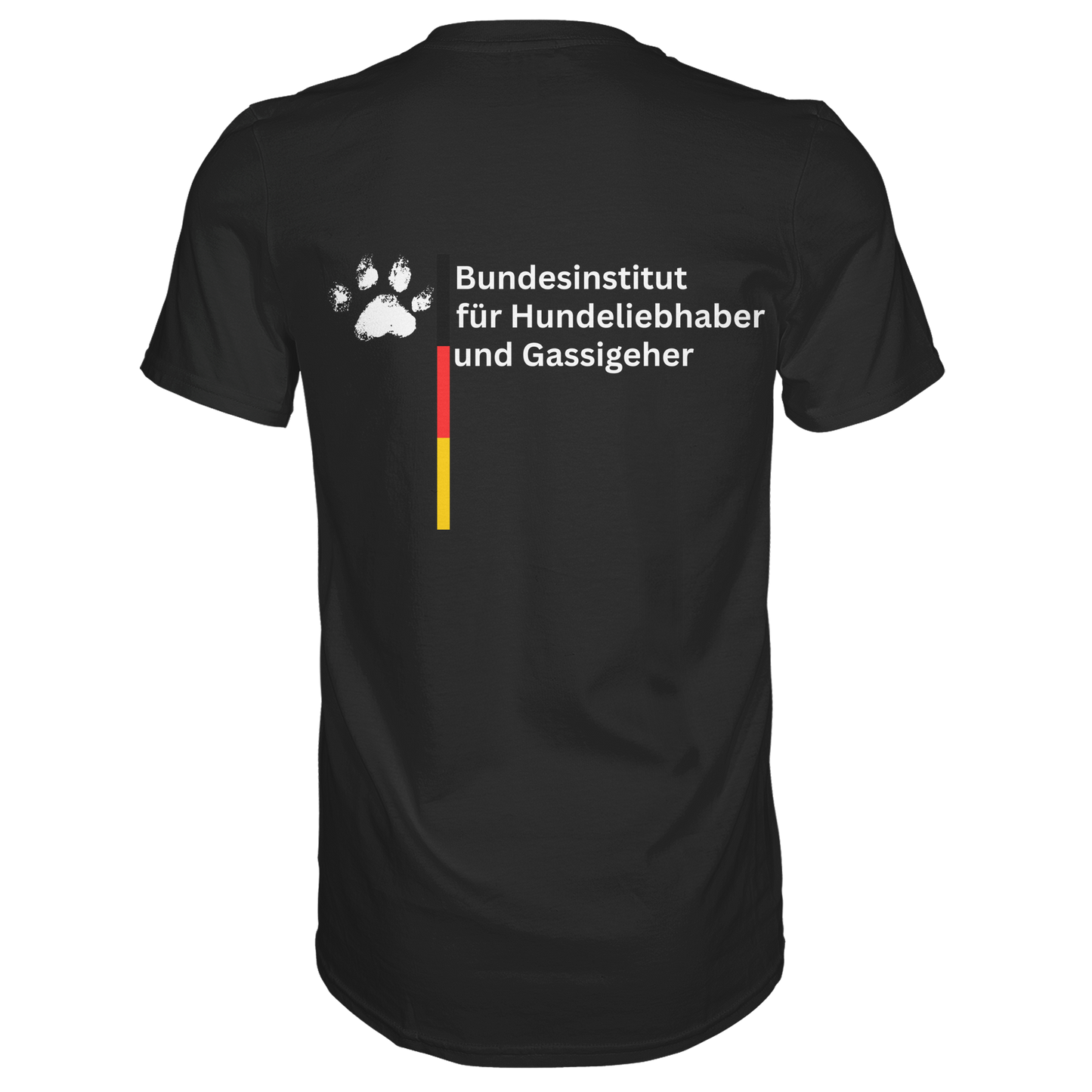 Premium Pfotenpoesie T-Shirt Bundesinstitut