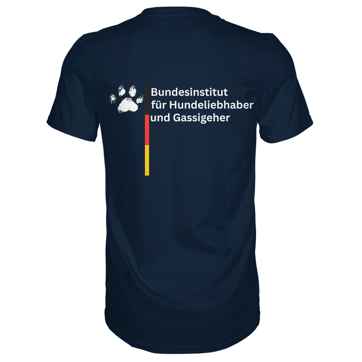 Premium Pfotenpoesie T-Shirt Bundesinstitut