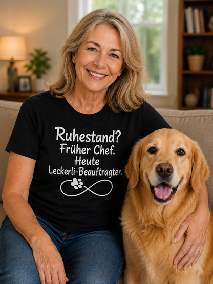 Früher Chef. Heute Leckerli-Beauftragter Shirt