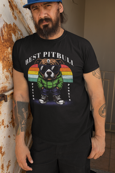 Best Pitbull Premium Herren Shirt