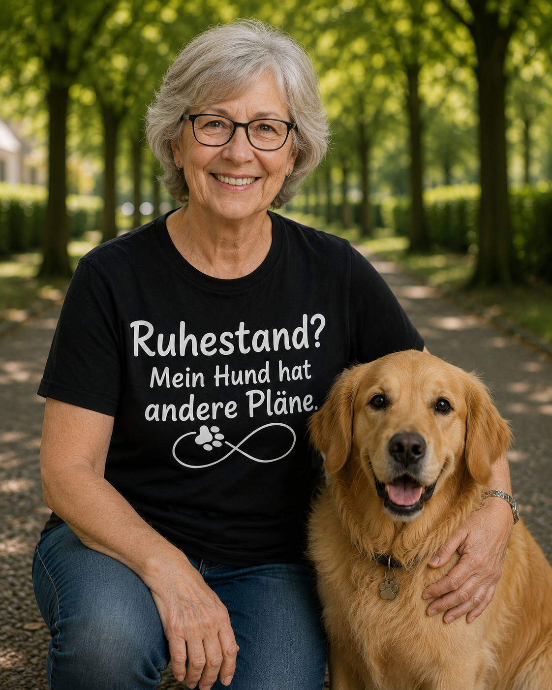 Ruhestand? Mein Hund hat andere Pläne Shirt