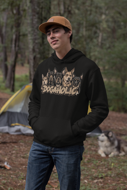 Dogaholic Premium Herren Hoodie